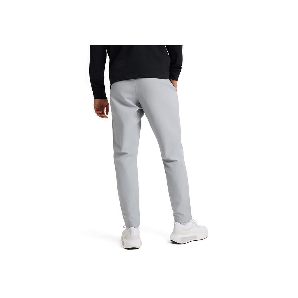 Under Armour Rival Sports Leisure Series Brand Logo Woven Elastic Breathable Casual Pants Men pants Modern-Gray 1390150-011
