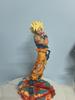 Super Saiyan Pinch Face Battle Damaged Goku Pvc Action Figure 38cm Collectable Dragon Ball With Blister Box Anime Fans Toy Gifts Premium Quality