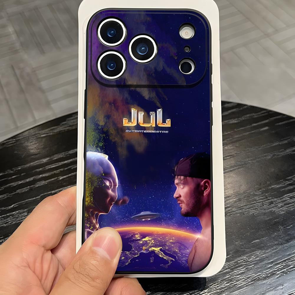 Cest Pas Des Lol J-JuL Rapper Phone Case For IPhone 17 Pro Max 16 15 14 Pro Max 13 11 X Xs Xr 8 7Plus Silicone Cover