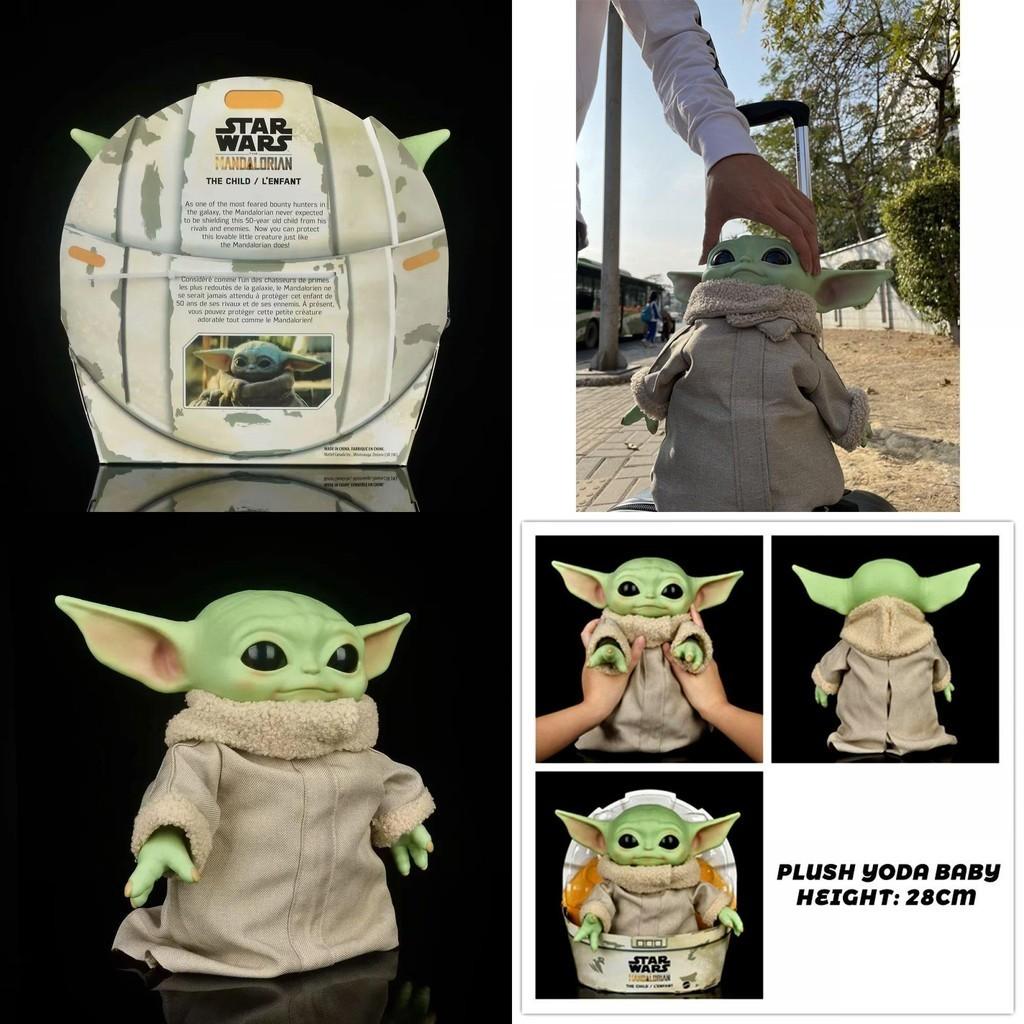 11in Star Wars Mandalorian Yoda Baby Grogu Plush Doll Perfect For Collectors And Decor