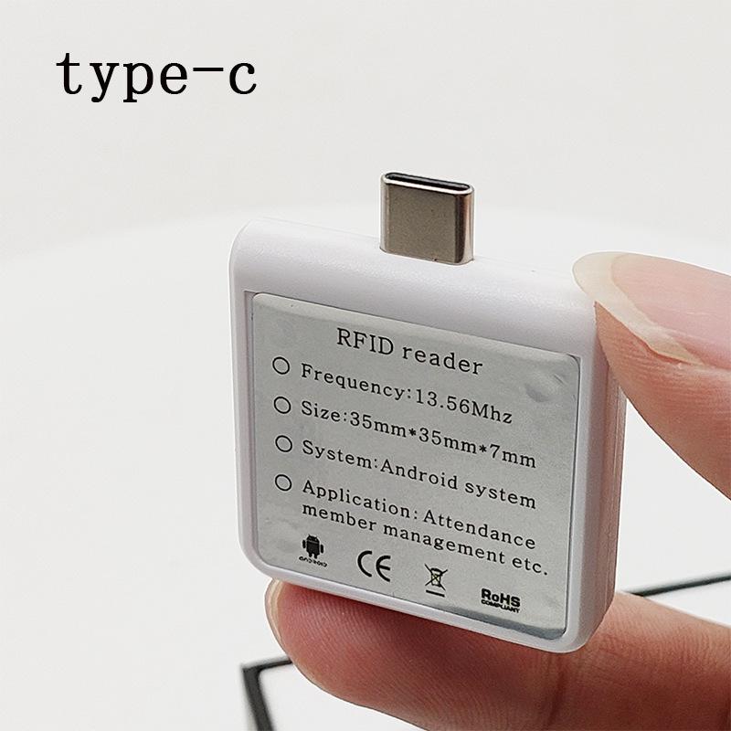 Ultra-Compact Type-C Mobile RFID Reader (13.56MHz)