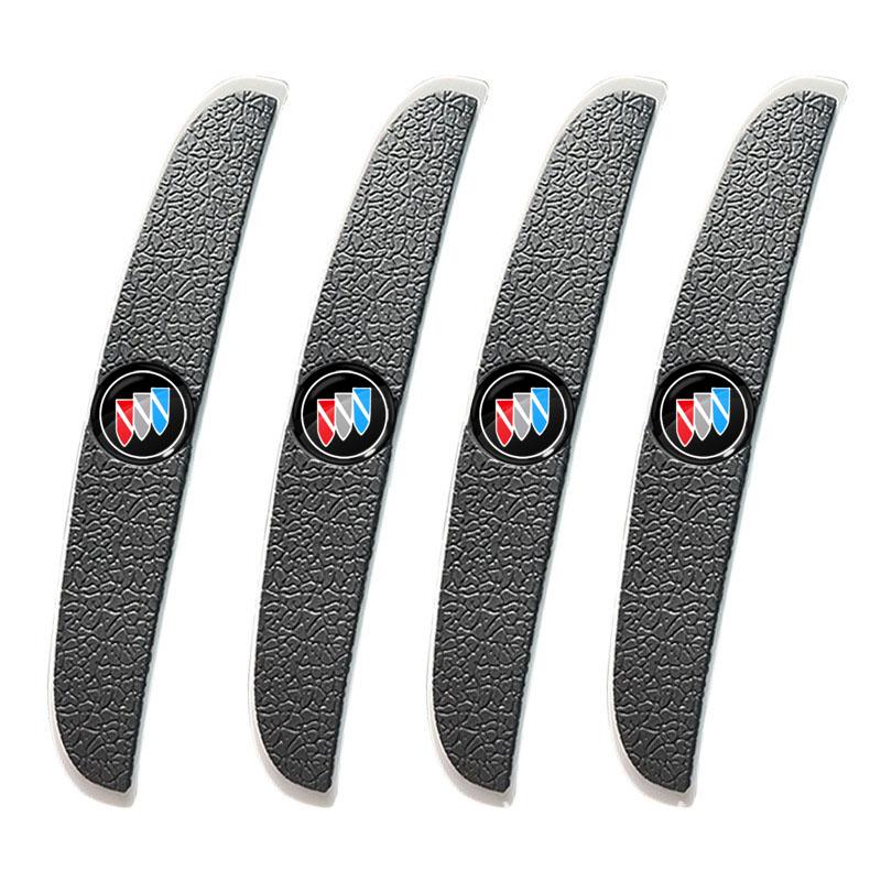 4Pcs Car Door Anti-Collision Strip Rearview Mirror Protection Sticker For Buick Verano Velite Lesabre Riviera Avenir GL6 GL8 Envision Excelle