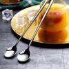 Practical Stainless Effective Lightweight Steel Spoon Stable