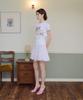 Aiseugadeuneiogongpal Splendeur De La Rose Print T-Shirt