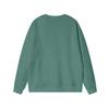 Women's Loose Comfortable Casual And Fashionable Round Neck Threaded Sleeves Solid Color Long Sleeved Sweatshirt