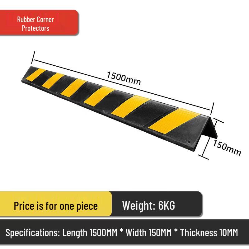 Brangdy Reflective Rubber Corner Guard