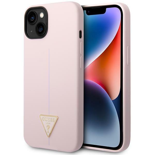 Guess Guhcp14Msltgu Iphone 14 Plus/ 15 Plus 6.7 Fioletowy/Purple Hardcase Silicone Triangle