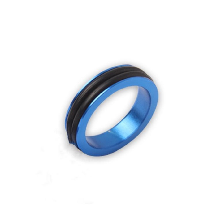 Light Weight Aluminum Alloys Line Management Rings Fishing Line Knot Puller Assist Tool Antislip Finger Rings Enduring