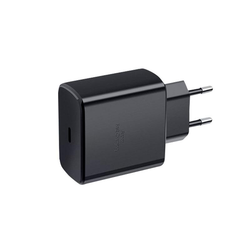 

Зарядное устройство мощностью 45 Вт подходит для Samsung S23s22s21s20, быстрая зарядка, зарядное устройство Apple 15, сертификация UL 45W charger/black