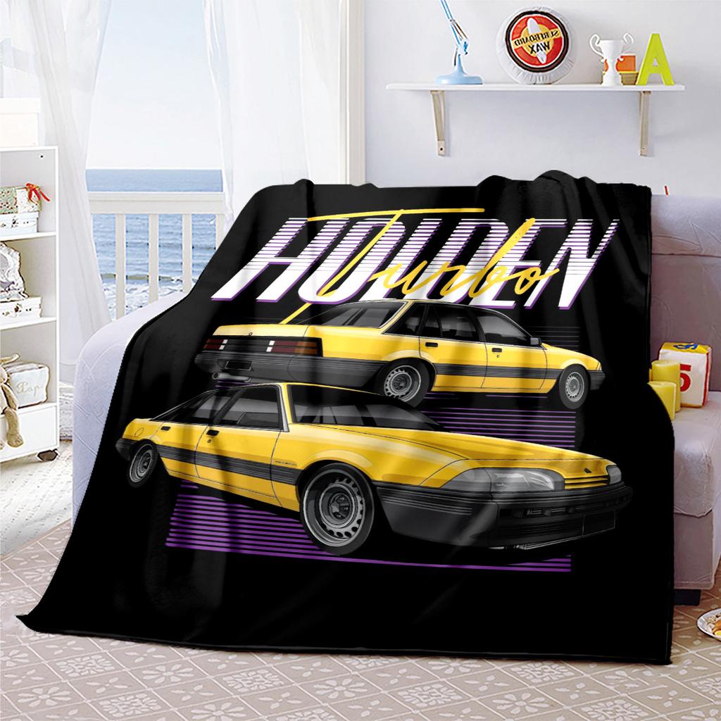 1PC Car Enthusiasts Dream Blanket Perfect All Seasons Soft Comfortable Sofa Office Travel Home Use Makes Great Gift