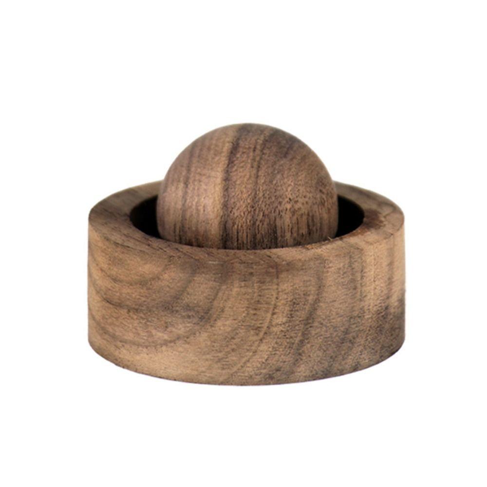 Sfärisk Eterisk Oljediffusor Utökad Långvarig Aromaterapi Inhalator Trä Doftande Trä Hem Sovrum Prydnader