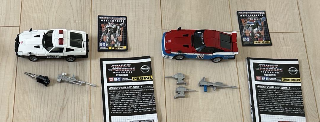 

[Б/У] Трансформеры MP Prowl Smokescreen Набор с Бонусом, Аутентичный