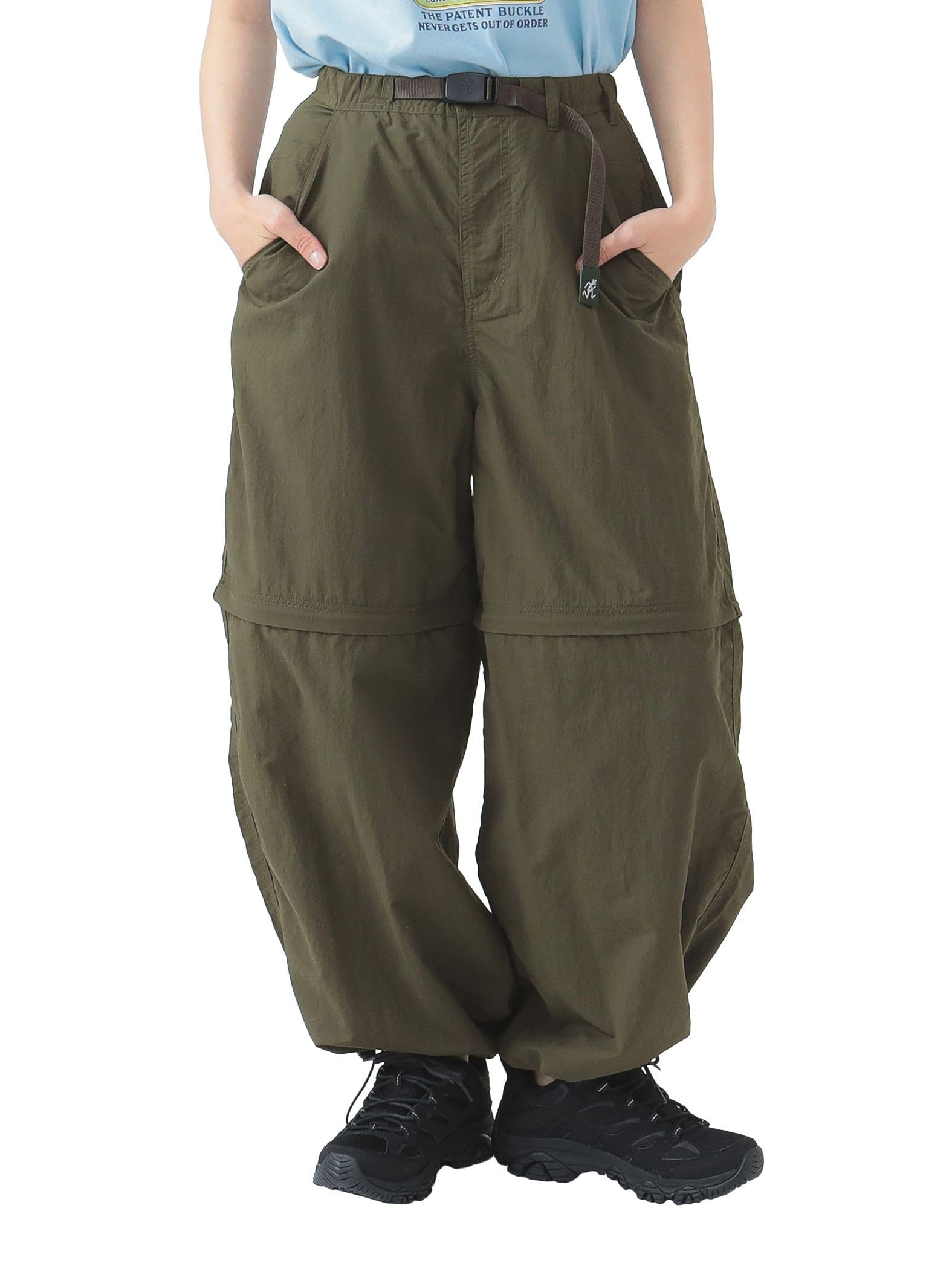 

B:MING LIFE STORE by BEAMS: Gramicci Nylon Pants (Special Order) Women s DEEP_OLIVE (Size S-M)