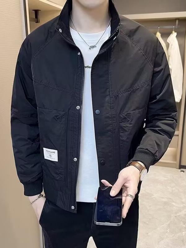 Men's Stylish Harajuku & Korean-Inspired Loose Jacket - Trendy High Street Fashion for Spring & Autumn