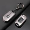 Silver TPU Car Remote Key Case Cover Holder Shell Fob For Honda Civic HRV CRV CR-V XRV Crider Odyssey Pilot Fit Accord 2015-2018