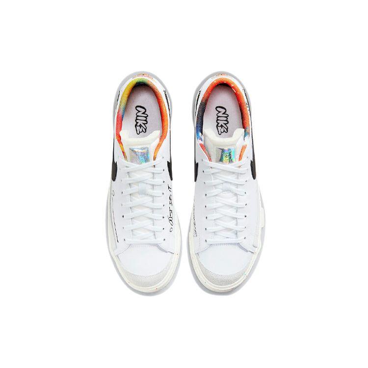 Nike Blazer Low '77 Vintage 'Make It Count' White/Black/Sail/Turf Orange DJ4279-101