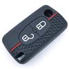 Silicone Car Key Case Cover Keychain Fob Shell For Citroen C2 C3 C4 C5 C6 Xsara Berlingo For Peugeot 207 307 308 407 607 807