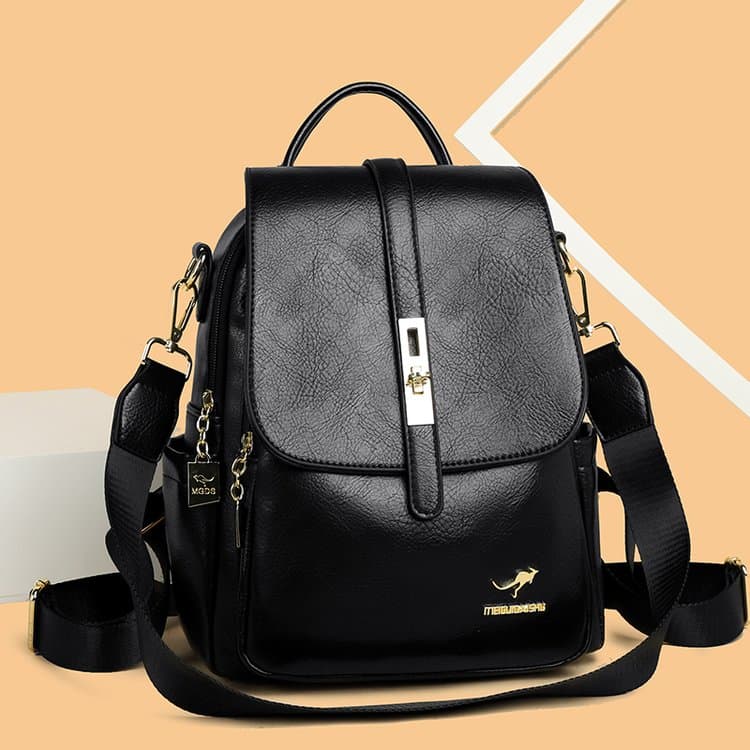 Stylish and Simple Women s Large-capacity Backpack