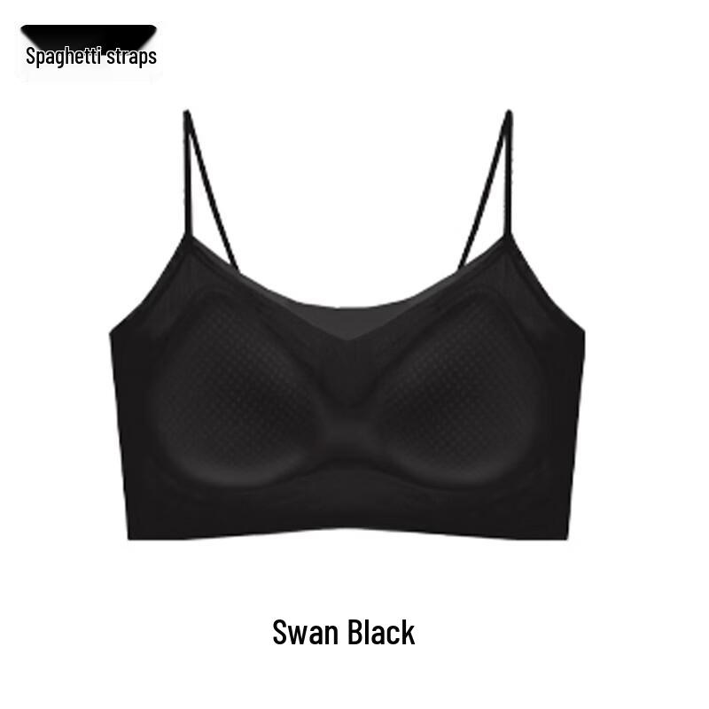 

LangSha Women s Ice Silk Wire-Free Sports Bra C