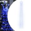 VidaXL Guirlande de Sapin de Noël 320 LED, Guirlande Lumineuse d'Arbre avec 8 Modes, Décoration de Fenêtre de Fête Mariage, 356925