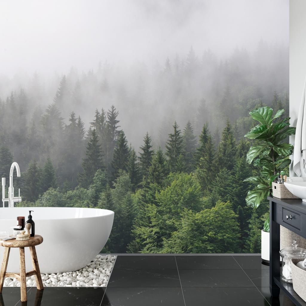 Photomural Trees In The Mist Non-Woven 312x219