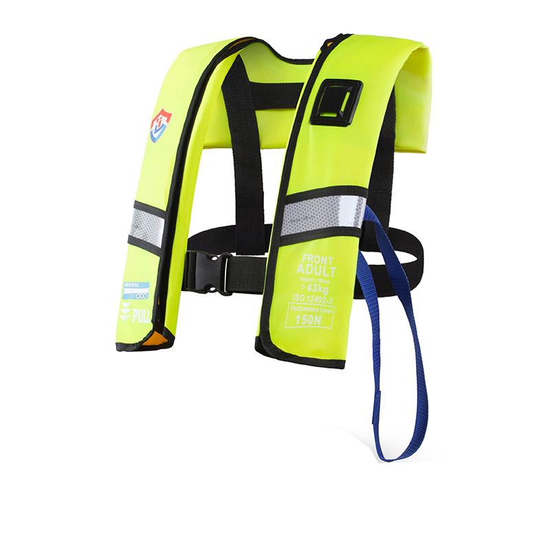 High Buoyancy Portable Inflatable Life Jacket for Marine and Fishing