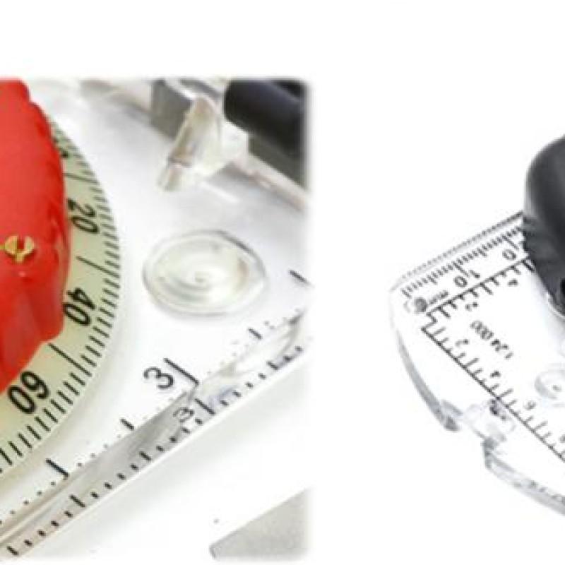 Portable Digital Compass Luminous Compass Lightweight Camping Survival Compass Fluorescent Ring Compass for Camping Hiking China Mainland