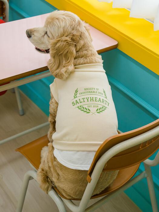 SALTYHEARTY SALTYCLUB SWEATSHIRT IVOIRE