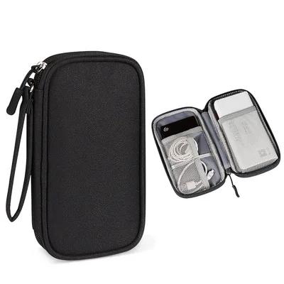 USB Gadget Storage Pouch Dustproof Charger Plug Electronic Organizer Travel Cable Organizer Cable Storage Bag Portable Digital