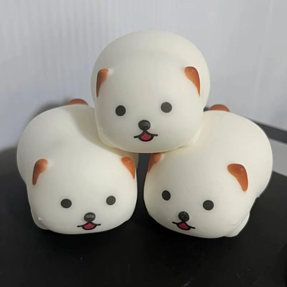 Cute Cats Crispy Dogs Squishy Hand Relax Blocks Filled Squishy Crunchy Squeeze  Children Gifts