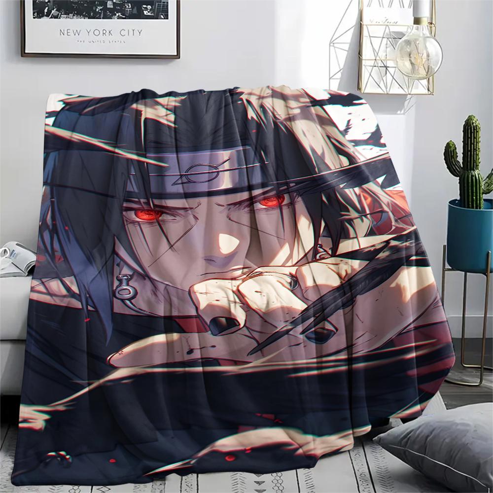 1Pc Cartoon Print Flannel Blanket, High Quality Comfortable for All Seasons, Home Decor, Warmth and Comfort, Perfect for Christmas Birthday Gift