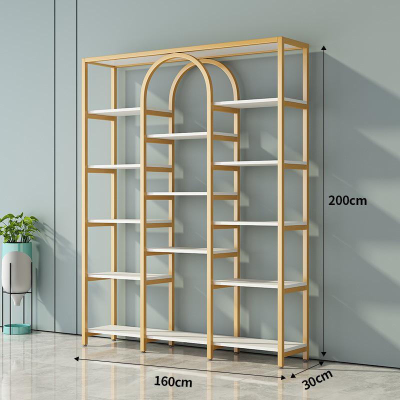 Elegant Display Stand: Nail Art and Skincare Storage Rack for Beauty Salons