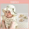 Cute Bucket Baby Hat Floral Breathable Thin Cotton Infant Girls Fisherman Cap Casual Travel Toddler Sun Hats Basin Caps