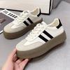 Retro German training shoes spring and autumn new platform student board shoes casual sports