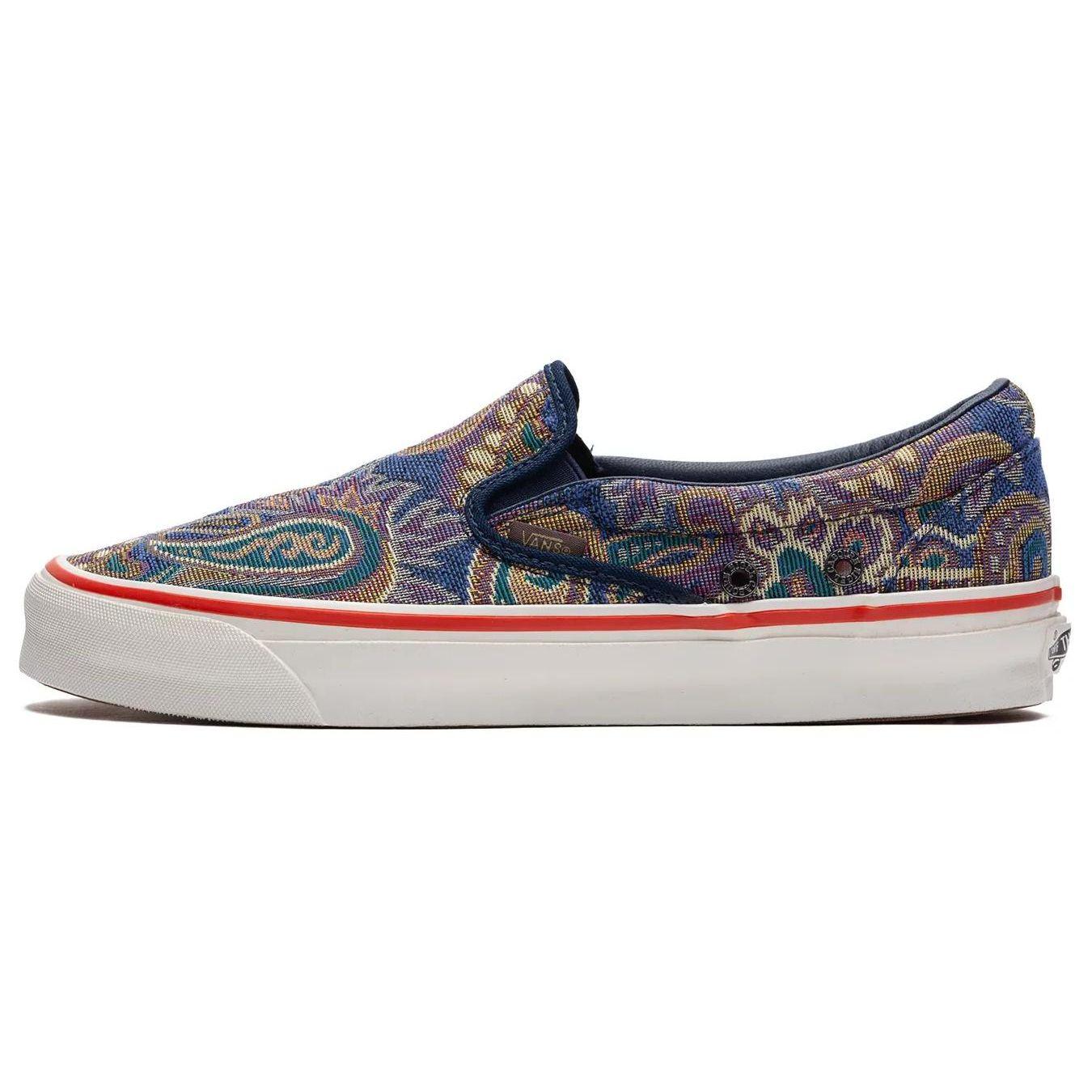 

Vans Обувь Slip-On LX Удобная Универсальная Низкие Кеды для Скейтбординга Унисекс Кроссовки Синие VN0A32QNFUH 38