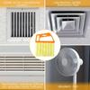 1 Stück Fensterputzbürste Mikrofaser Klimaanlagenreinigungsstaubwedel Reiniger Waschen Jalousien Lamellenreinigungstuch Küchenwerkzeug