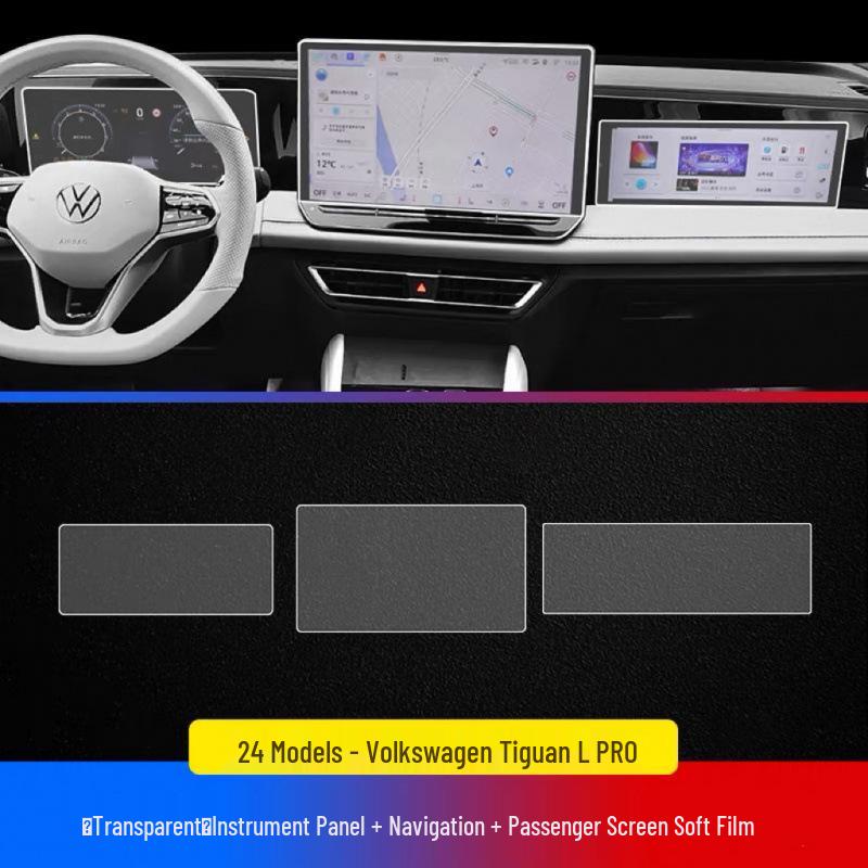 Applicable Lpro Navigation Screen Protector: Modified Car Interior Decoration Film