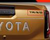 Fits 26 Toyota Hilux models: Modified Rear Tailgate Bowl Handle Trim Strips.