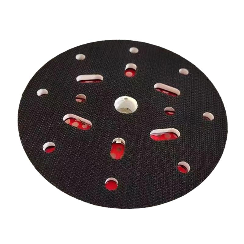High Strength 150mm Abrasive Sanding Pad 17 Holes For Efficient Dust Reduction And Extended Tool Lifespans