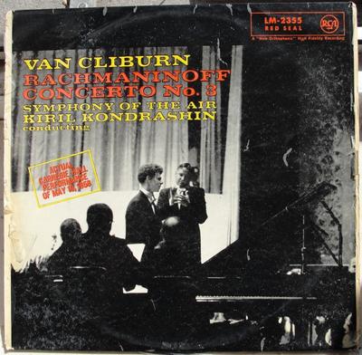 LP Schallplatte VAN CLIBURN - SERGEI WASILJEWITSCH RA - Konzert Nr.. 3 LM2355 RCA Red Seal 1959 Deutschland Klassisch Gebraucht