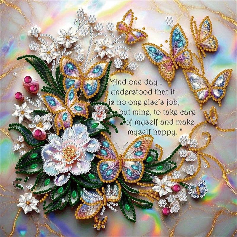 Diamond Painting, Special-Shaped Diamond Painting, Handmade Sticker Material Package 30 * 30 Diamond Sticker Diy Decorative Painting Cross-Border