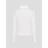 Binpolleidiseu [B. My] Ribbed Two-Way Collar Zip-Up Ivory (Bf5841N010)