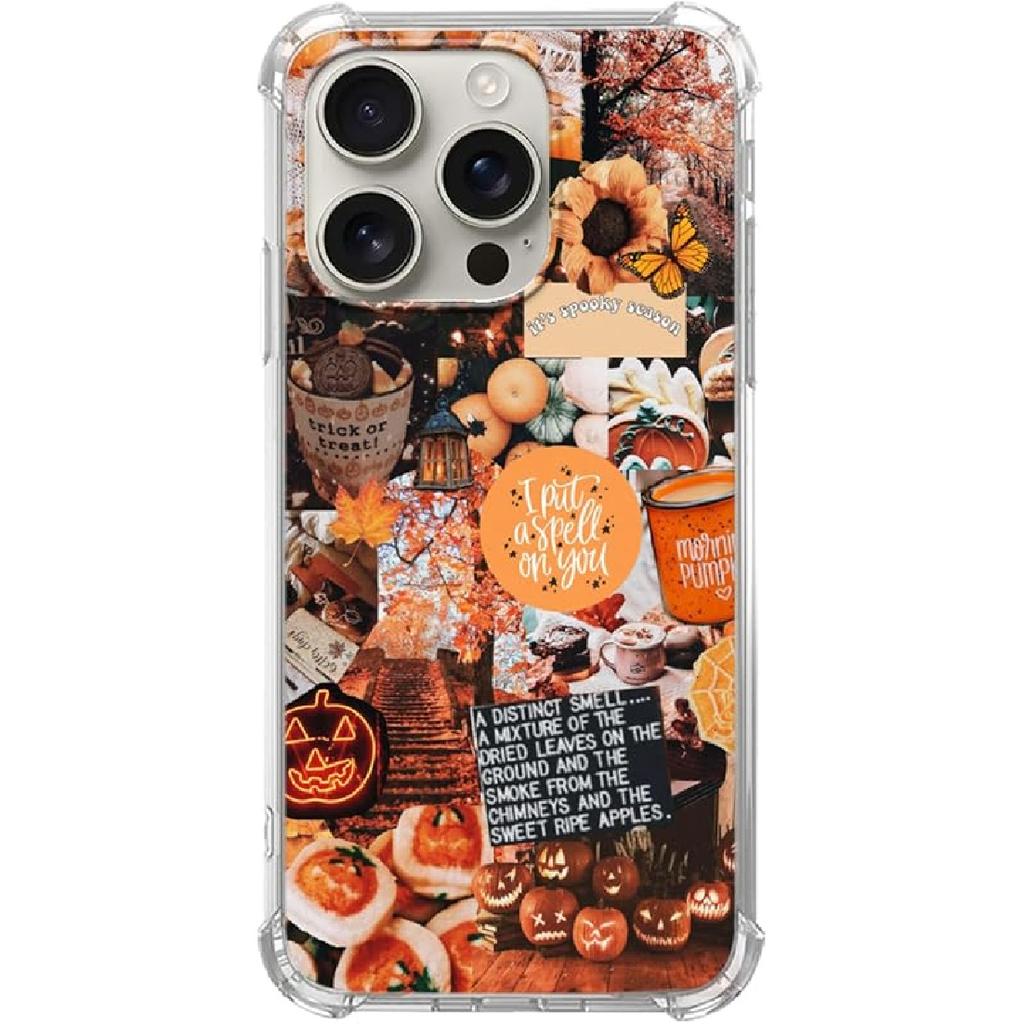 Vintage Celestial Sun Moon Star Pattern Collage Phone Case for iPhone 16 Pro, Aesthetic Space Planet Star Case for Teens Women Men for iPhone 16 Pro,