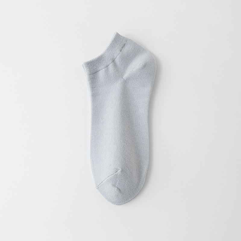 Boneless Socks, Women's Short Socks, Anti-odor Spring and Autumn Mid-calf Socks, Summer Thin Cotton Socks, Sports Shallow Mouth Boat Socks