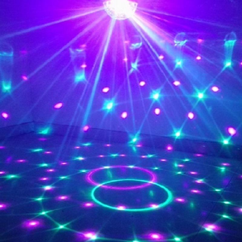 Color Led Flash String Lights Full Star Lights KTV Bar Remote Control Rotating Colorful Flashing Stage Lights