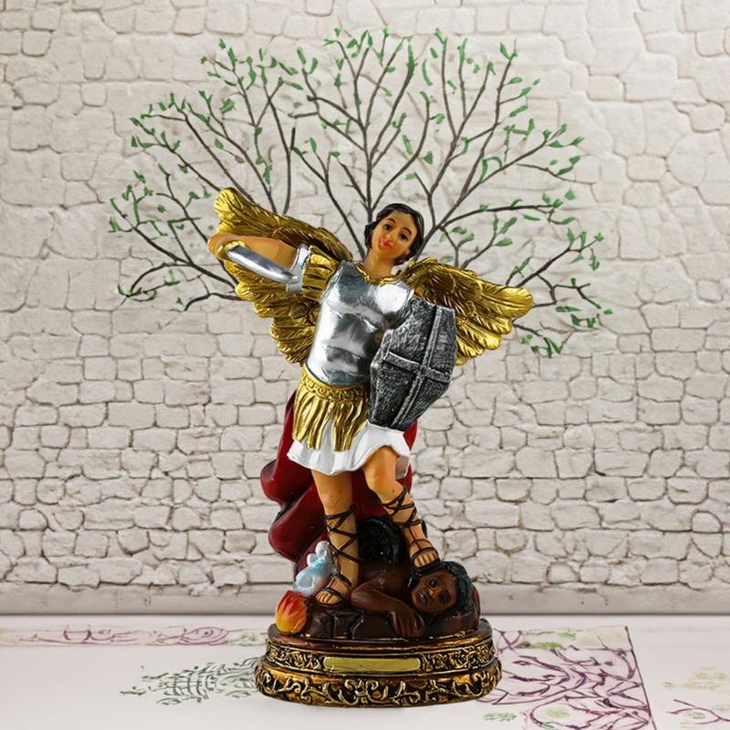 Sacred Mother Marys With Child Statue Resin Catholic Figurine Light Design For Christian Faithful Collectors Family