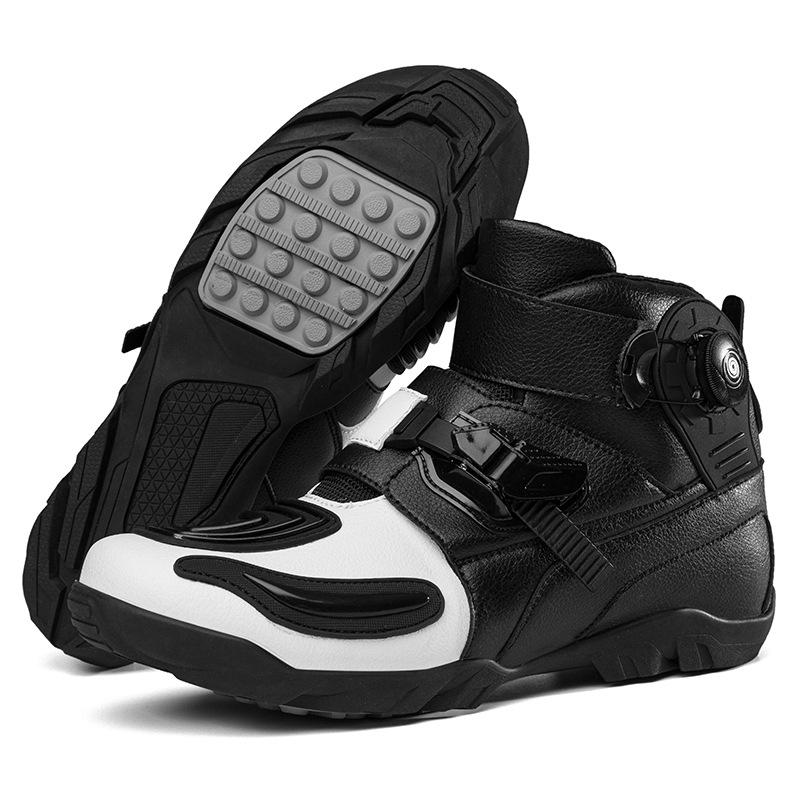 Motorcycle Shoes Riding Men's Four Season Off-road Boots Racing Travel Equipment