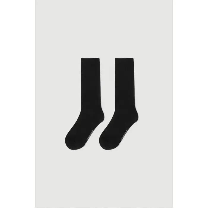 [Re-Order] Chouetties by LUCKY CHOUETTE Basic Ribbed Socks (black) 7ALAX26340BKX