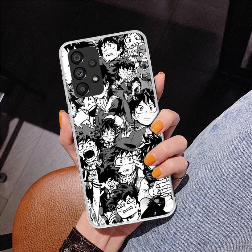My Hero Izuku Deku Phone Case For Samsung Galaxy A17 A16 A15 A14 A13 A57 A56 A55 A54 A53 A37 A36 A35 A34 A33 A26 A25 A24 A23 Gal