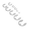 Stainless Steel E Clip Assortment Kit Good Tension Strength 9 Metric Sizes External Retaining Circlip 304 Stainless Steel